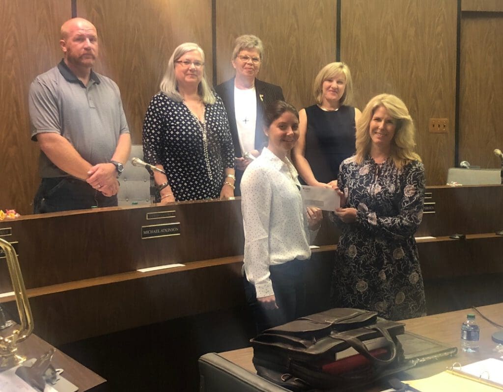 Employees supporting Trinidad playground initiative