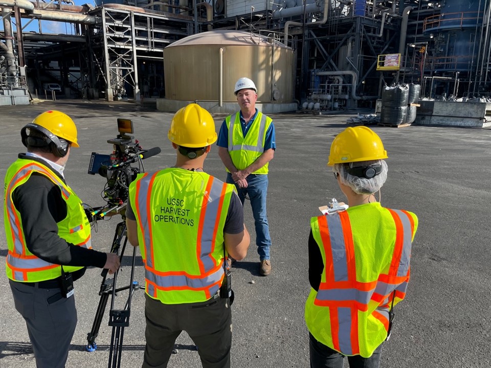 Assistant Refinery Manager Billy Dyess explains how the people or U.S. Sugar keep our sugar refinery running year-round. 