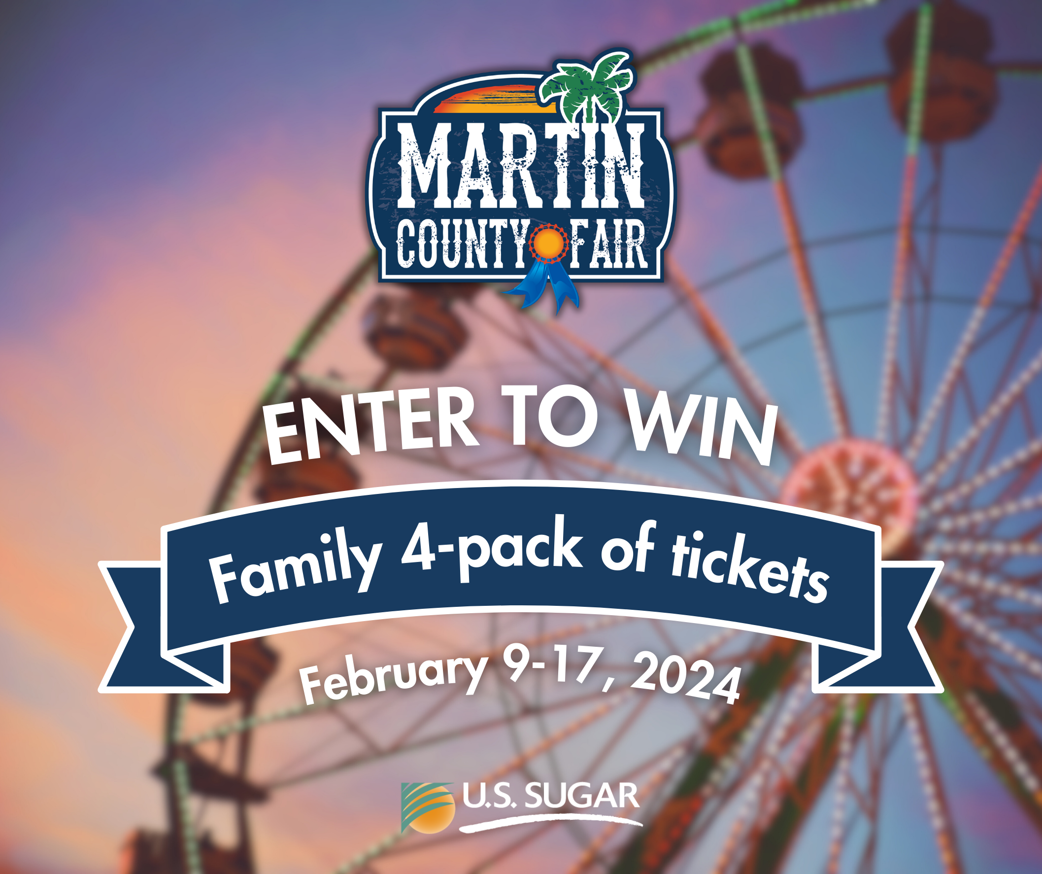 ENTER TO WIN! Here is your chance to win a free family 4-pack of tickets to the Martin County Fair.