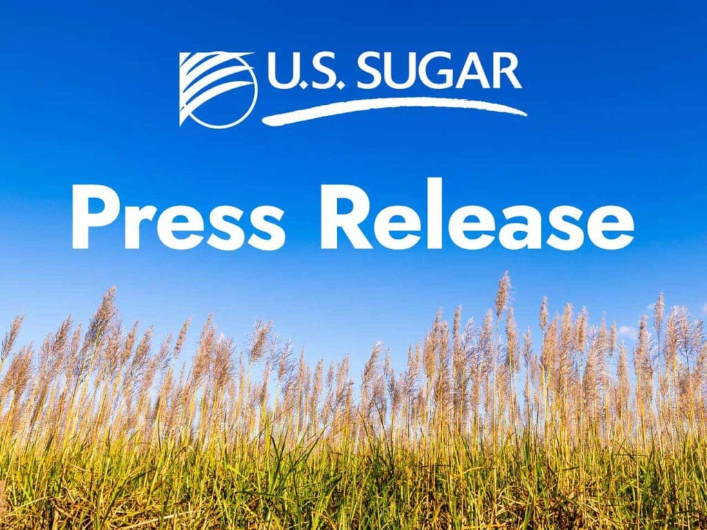 U.S. Sugar press release