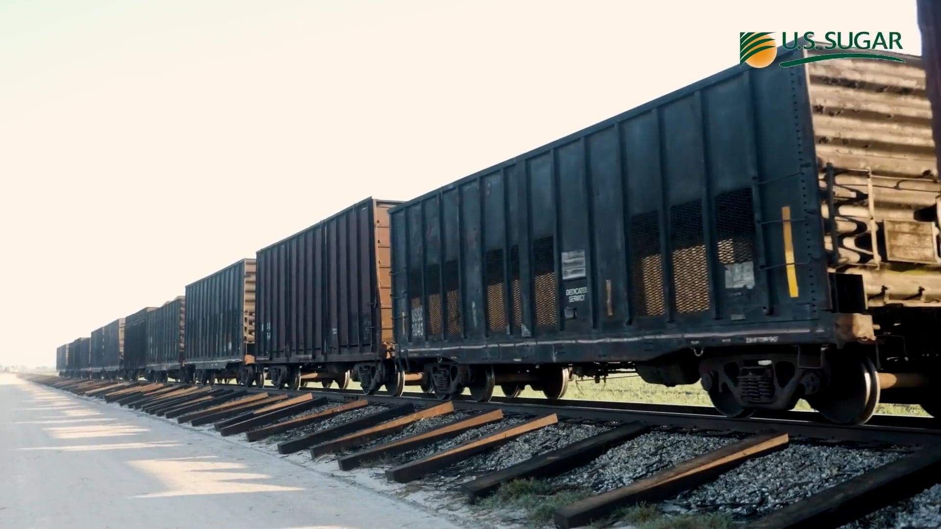 With over 300 miles of track, U.S. Sugar works hard to safely transport sugarcane from field to mill every day.